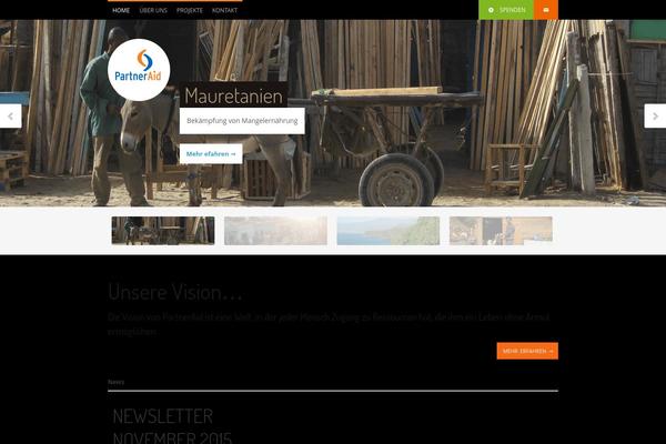 Mission theme site design template sample