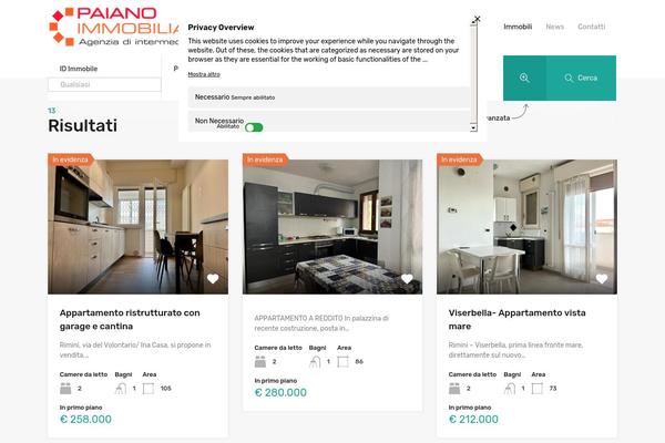 Site using Easy-real-estate plugin
