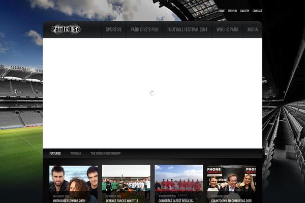 Theme1562 theme site design template sample