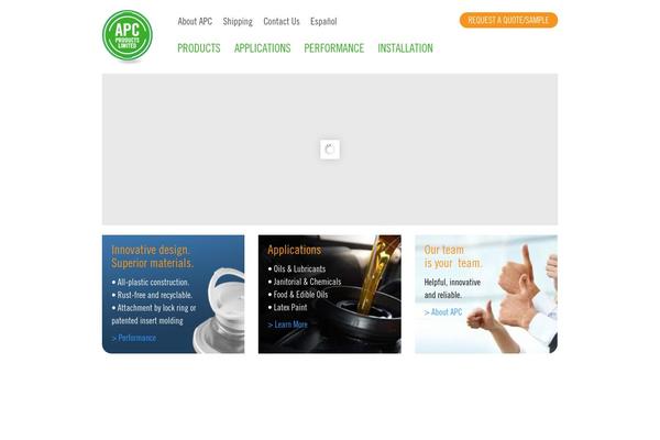 Apc theme site design template sample