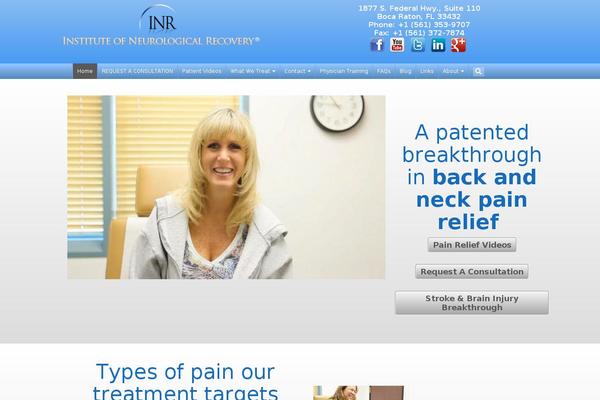 painbreakthrough.com site used Altrablueprint
