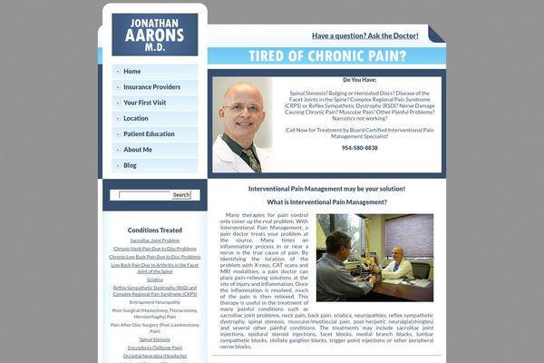 paindoctorfortlauderdale.com site used Aarons