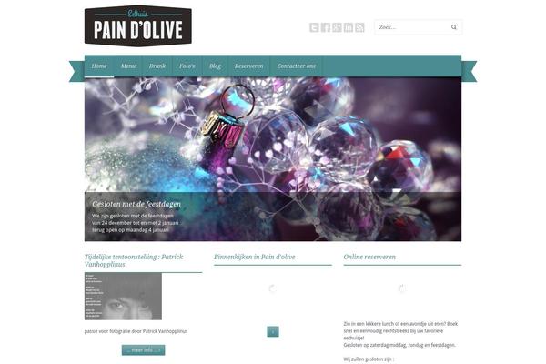 Gusteau theme site design template sample