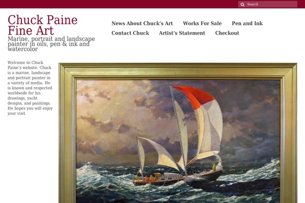 painefineart.com site used Paine