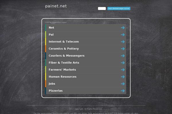 Triad theme site design template sample
