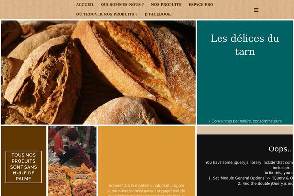 Wpserveur theme site design template sample