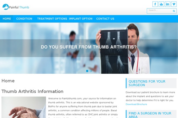 Site using Easy Testimonials plugin