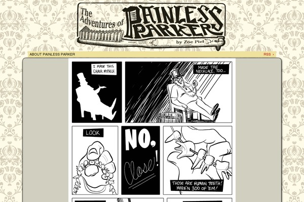 ComicPress theme site design template sample