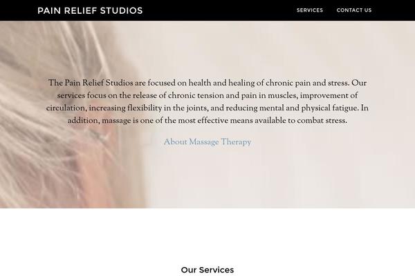 painreliefstudios.com site used Parallax Pro
