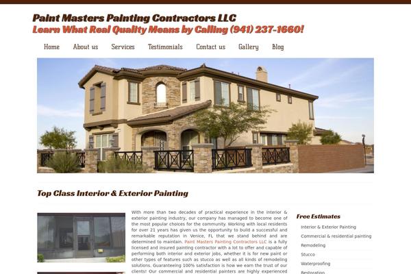 Virtue theme site design template sample