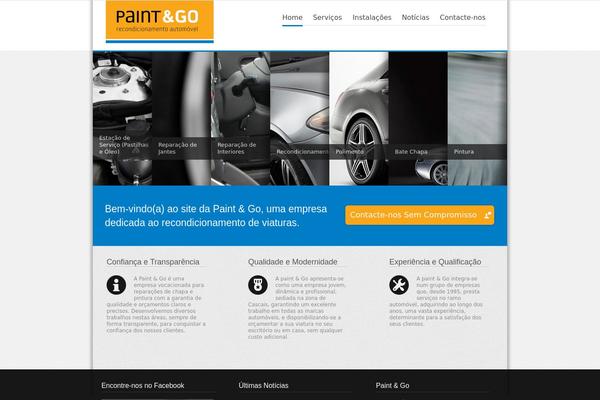Revolution theme site design template sample