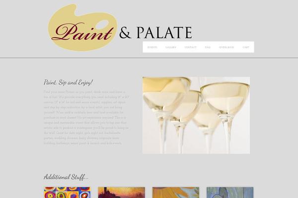 Yvora theme site design template sample