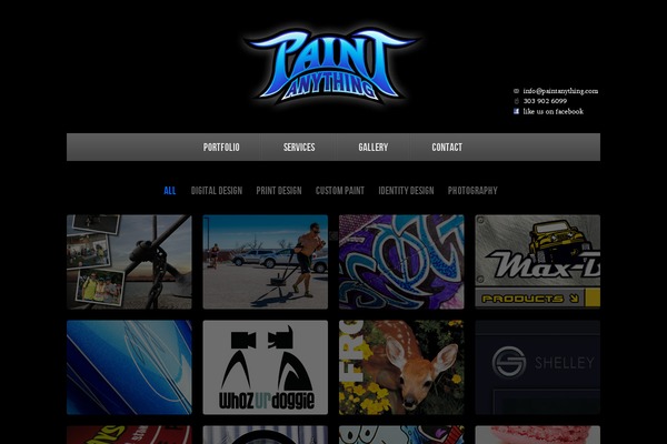 Oshine Child theme site design template sample