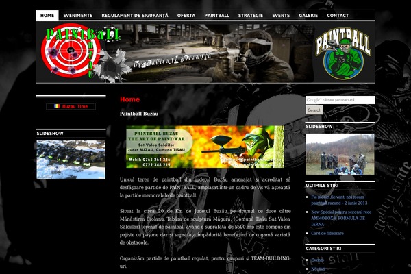 Site using Facebook Photo Fetcher plugin