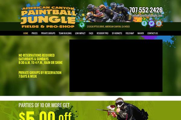paintballjungle.com site used Paintballjunglemain
