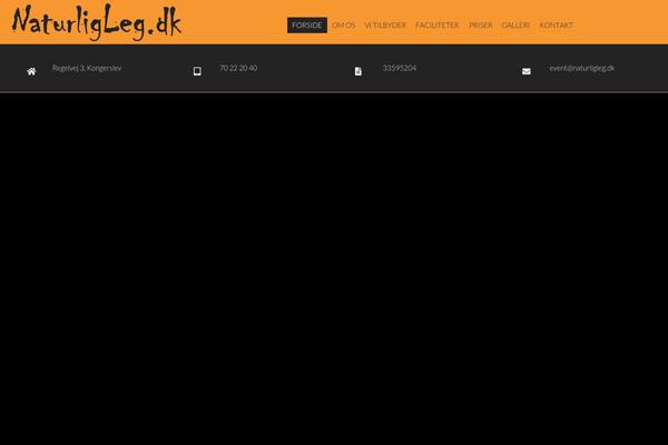 Megalith theme site design template sample