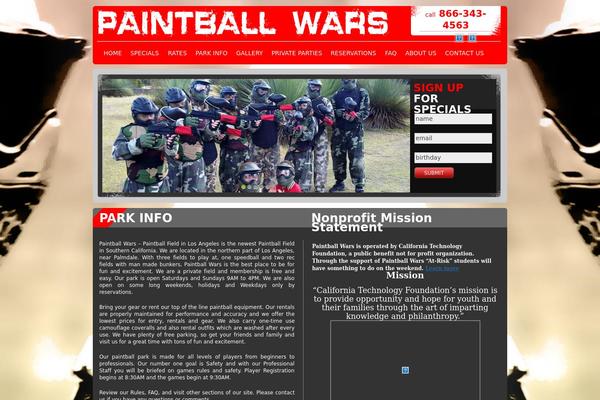 Thesis 1.8.5 theme site design template sample