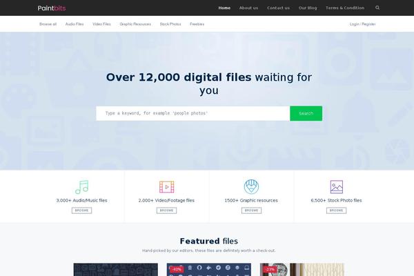 Site using Wr-live-search plugin