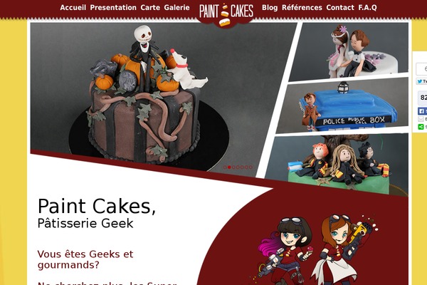 paintcakes.com site used Walker-news-template