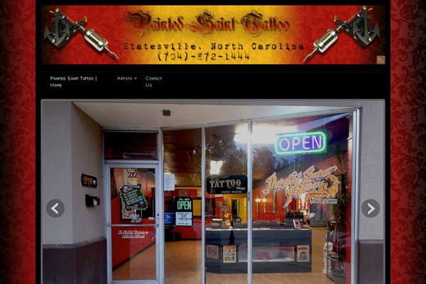 paintedsainttattoo.com site used PageLines