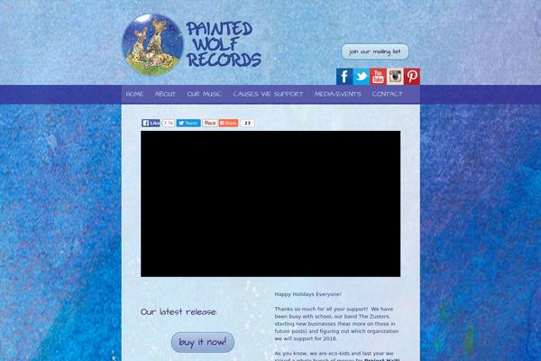 Site using WP Supersized plugin