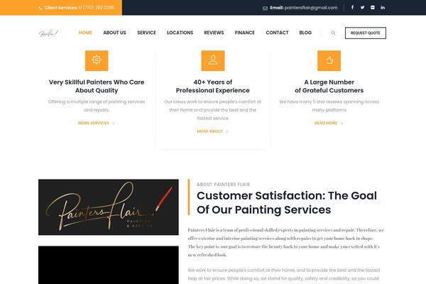 Site using Ap-contact-form plugin