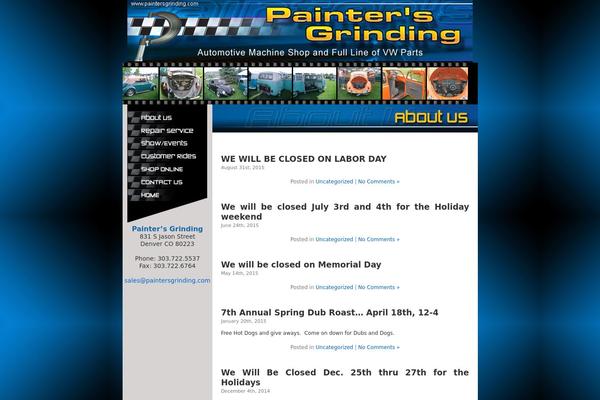 paintersgrinding.com site used Painters-default