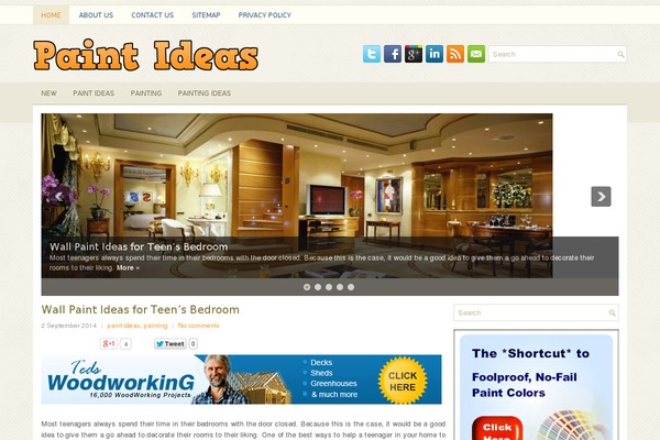 Archive theme site design template sample