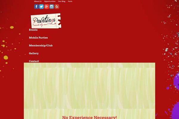 The7 theme site design template sample