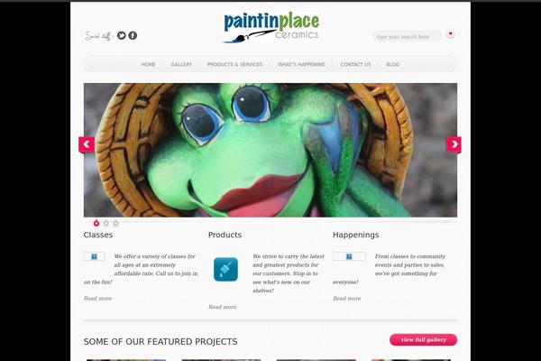 Simple’n’Bright theme site design template sample