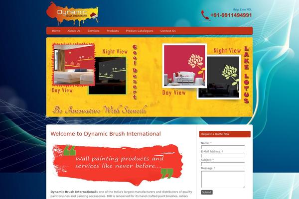 Custom Community theme site design template sample