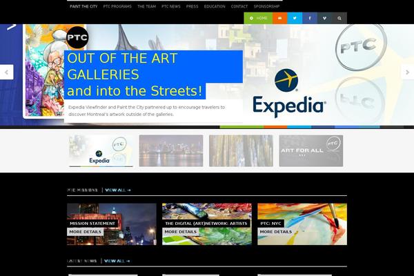 Mission theme site design template sample