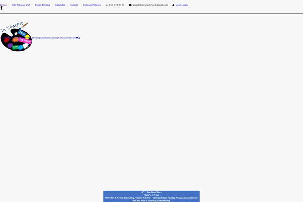 Total theme site design template sample