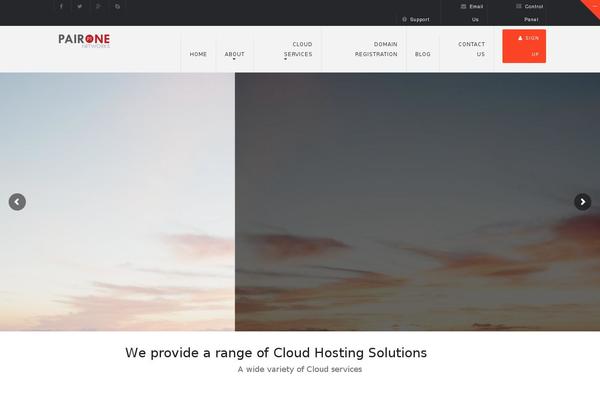 Alaska theme site design template sample
