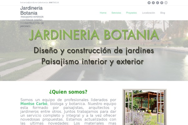 Eco Nature theme site design template sample