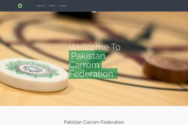 pakcarrom.org site used Flap