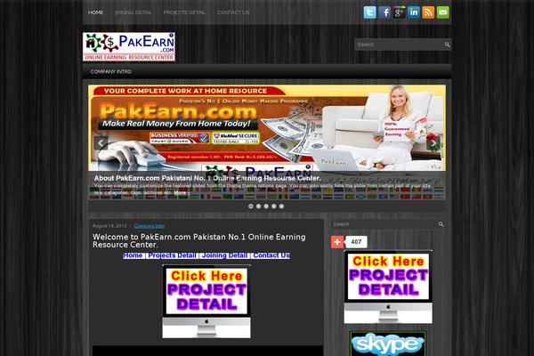 Cooperate theme site design template sample