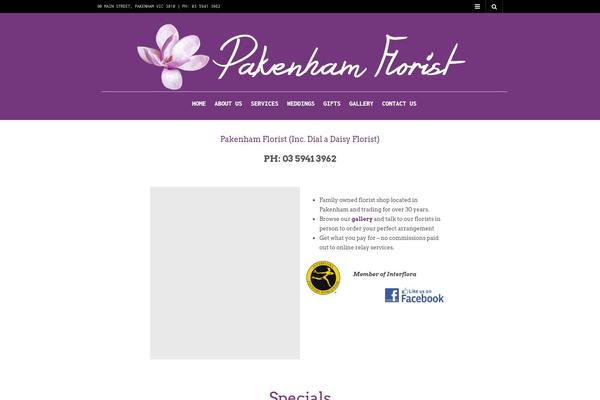 The Retailer theme site design template sample