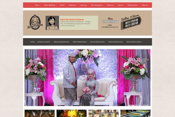 Foodpress theme site design template sample