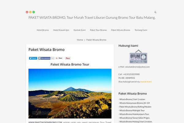 Yosemite theme site design template sample