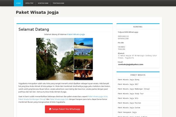 Site using Responsive Pricing Table plugin