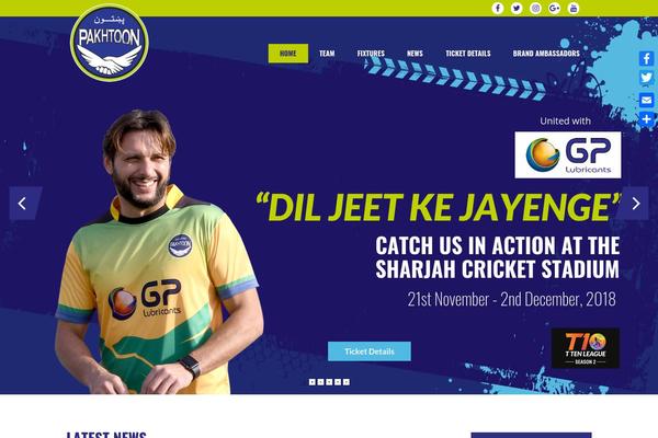 Site using Sportspress-for-cricket plugin