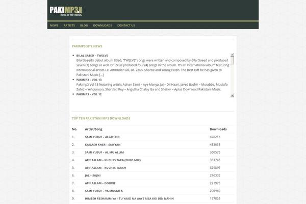 luna theme site design template sample
