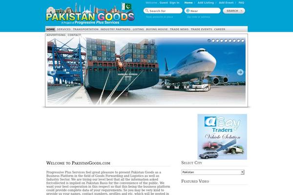 pakistangoods.com site used Pakistangoods