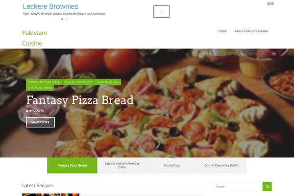 Chow theme site design template sample