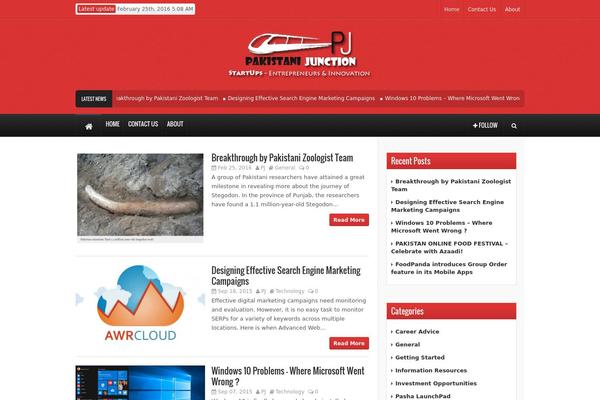 Theme Rush theme site design template sample