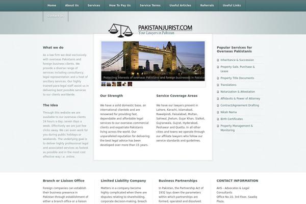 pakistanjurist.com site used Seventeen