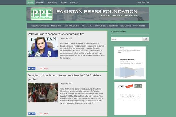 BlogsTrend theme site design template sample
