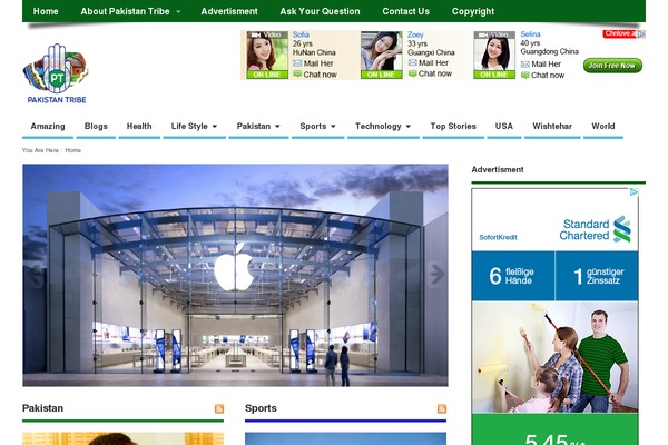 Site using Super Socializer plugin