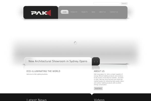 paklighting.com.au site used Asylum